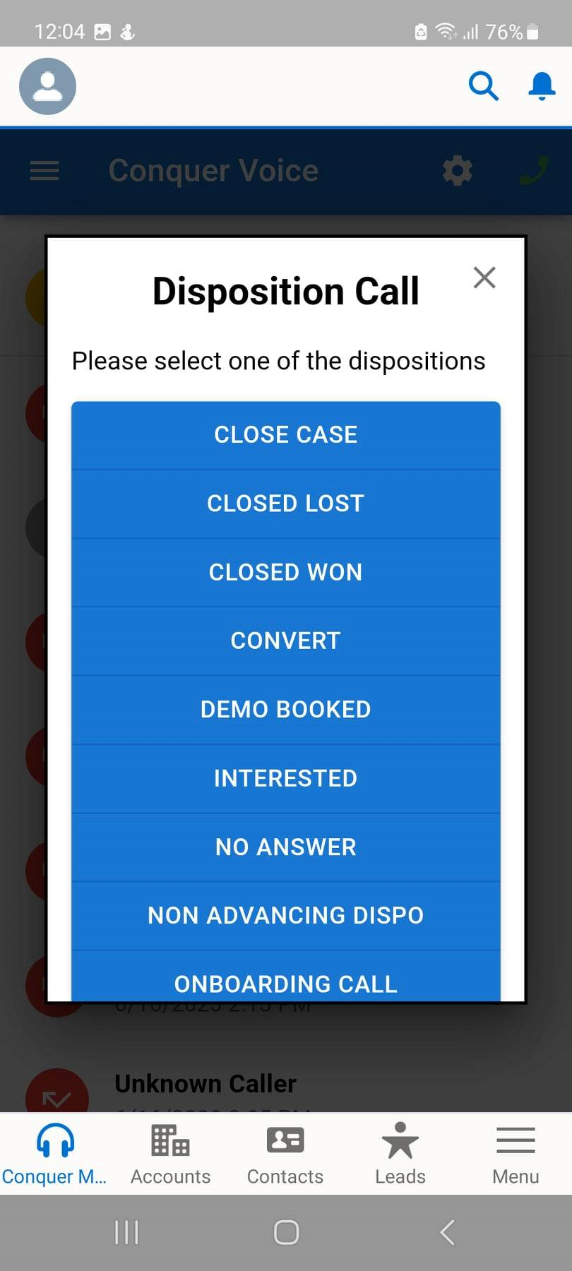 disposition