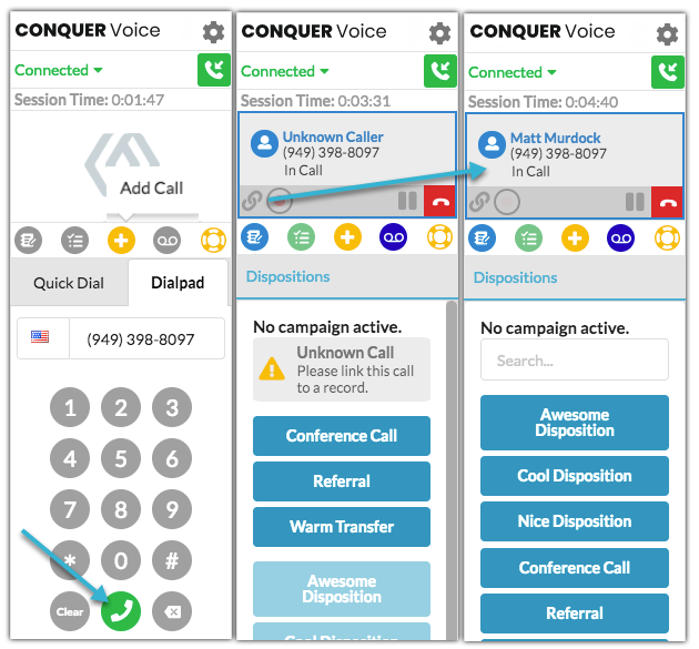 Dial Pad Guide CONQUER Support
