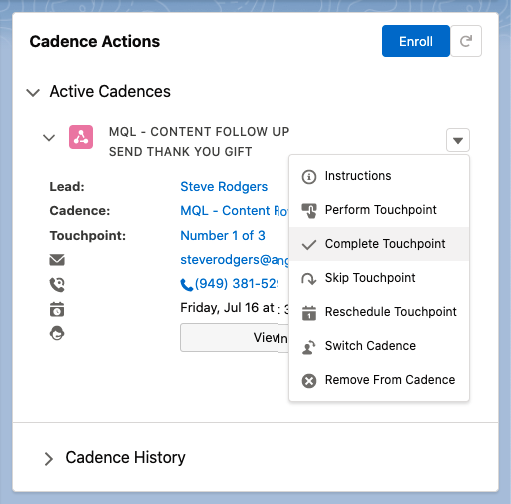 Cadence-Actions_Actions-Dropdown-Complete-Touchpoint-Custom.png